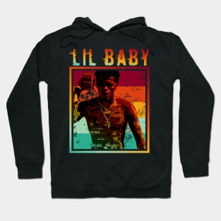 Lil baby || Retro poster || Rapper Hoodie